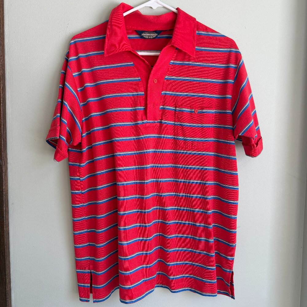 3/$30 🌟 VTG Men's Striped Polo - Picture 1 of 10